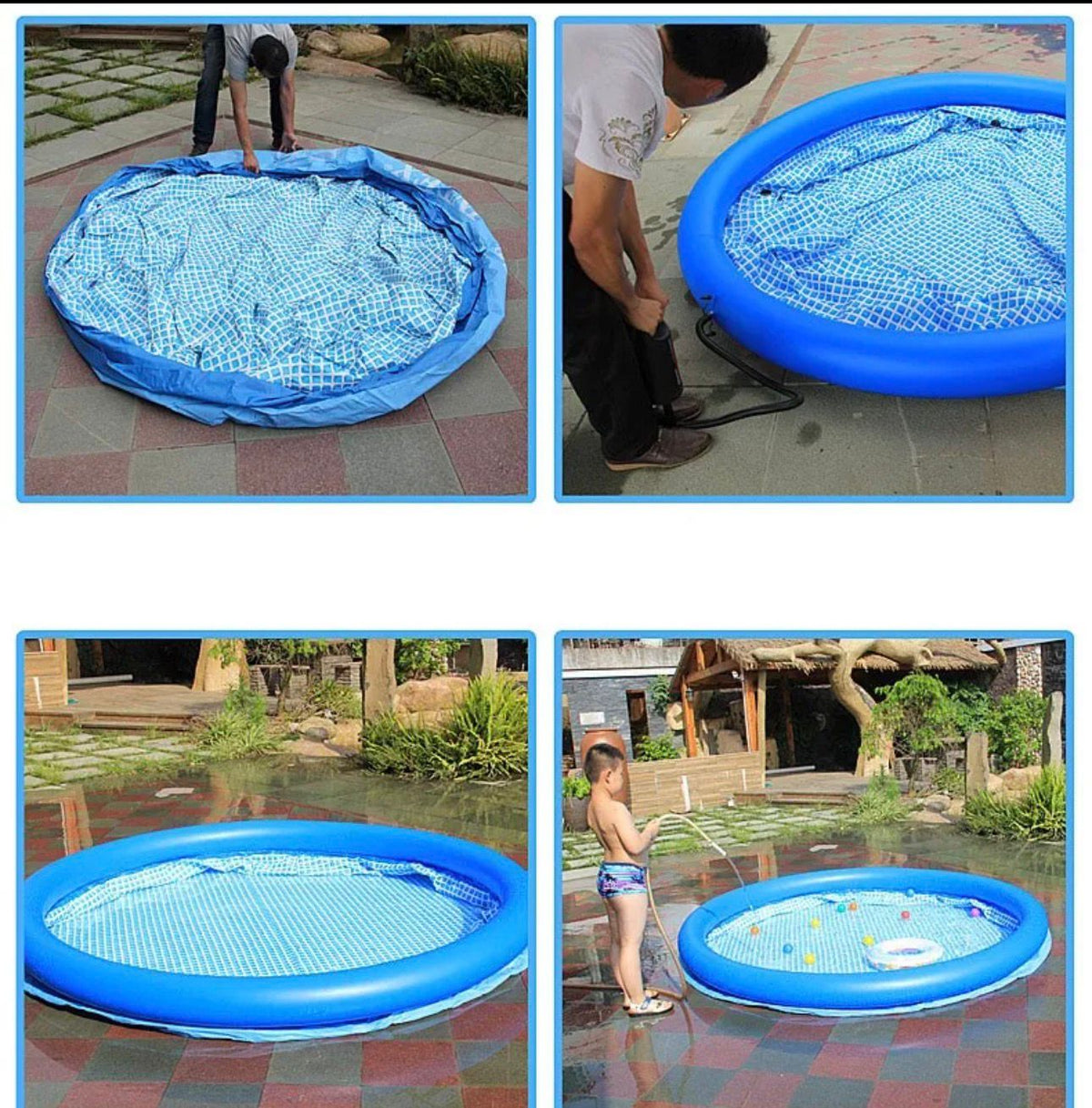 Sunset Glow Baby Pool For Kids